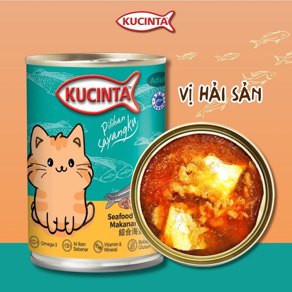Kucinta-Pate Mèo Lon 400g