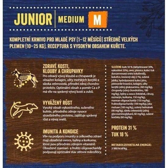 Brit Premium by Nature Junior M – Hạt cho chó con cỡ trung (3kg