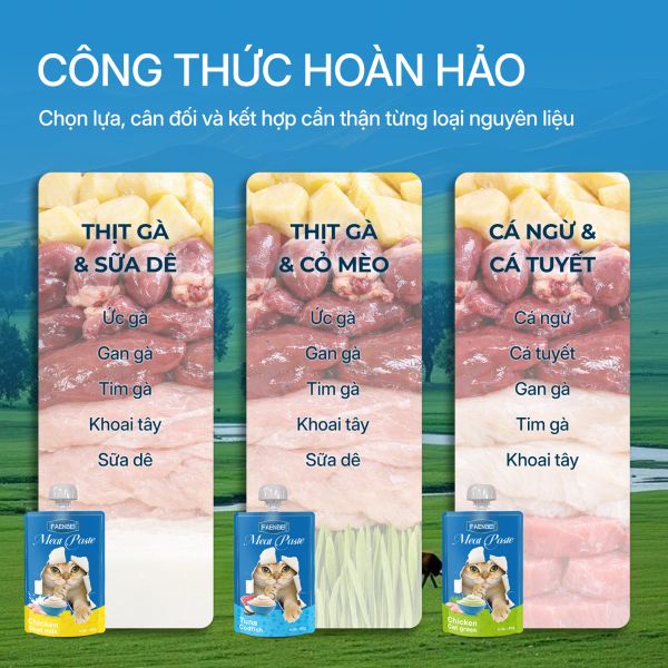 Faenbei Pate Mèo Nắp Vặn 90g