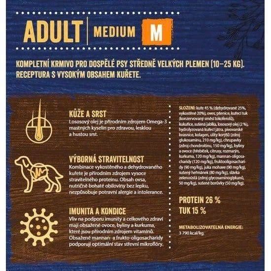 Brit Premium by Nature Adult M – Hạt cho chó trưởng thành cỡ trung (3kg)