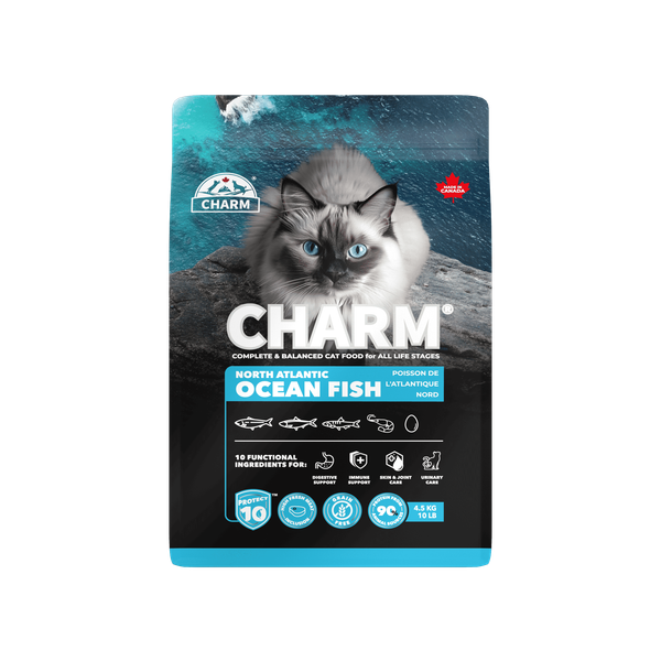 Hạt Khô Mèo-CHARM-Vị Cá Biển-Ocean Fish All Stages (340g-1.5kg-4.5kg)