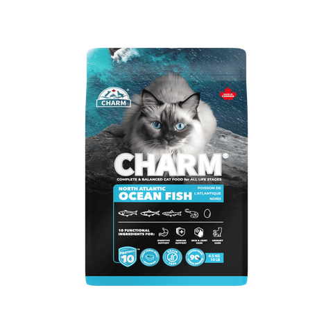 Hạt Khô Mèo-CHARM-Vị Cá Biển-Ocean Fish All Stages (340g-1.5kg-4.5kg)
