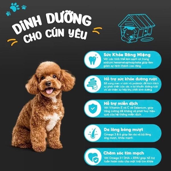 Thức Ăn Hạt Cho Giống Chó Nhỏ Trưởng Thành-Ganador-Vị Cừu-1.3kg/2.7kg/8kg