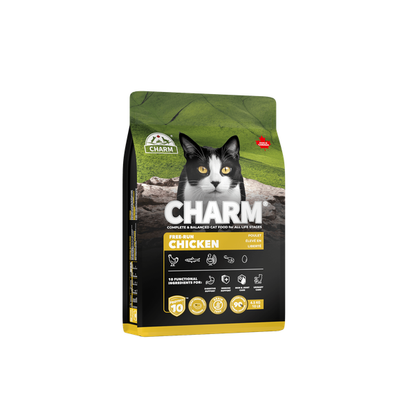 Hạt Khô Mèo-CHARM-Vị Gà-Chicken All Stages (340g-1.5kg-4.5kg)