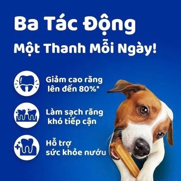 Pedigree-Que Gặm Cho Chó giống Nhỏ-DentalStix ToyDog 60g/105g/210g