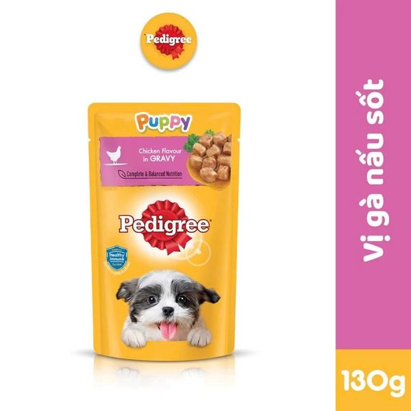 Pedigree Puppy Chicken,liver&vegetable Gravy 80g