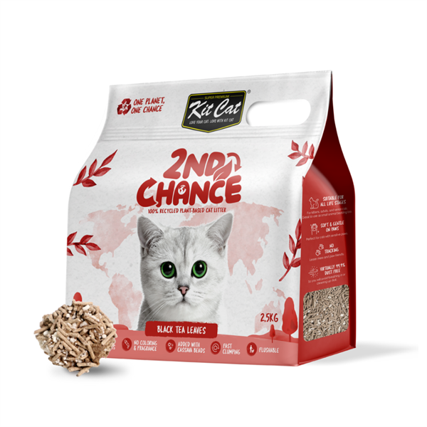 Cát đậu nành Kit Cat 2nd Chance - Cát vệ sinh cho mèo thế hệ mới