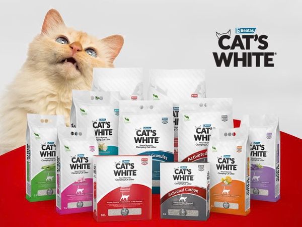 Cát Vệ Sinh Cho Mèo - Cat's White - Cát Đất Sét 20L (17kg)