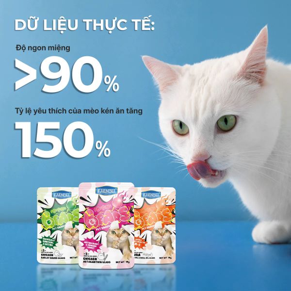 Faenbei Pate Mèo Dạng Viên Tinh Thể 70g
