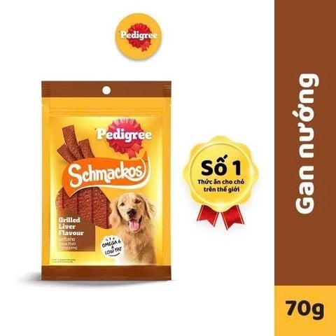Pedigree-Que Gặm Vị Gan - Liver Jerky 80g