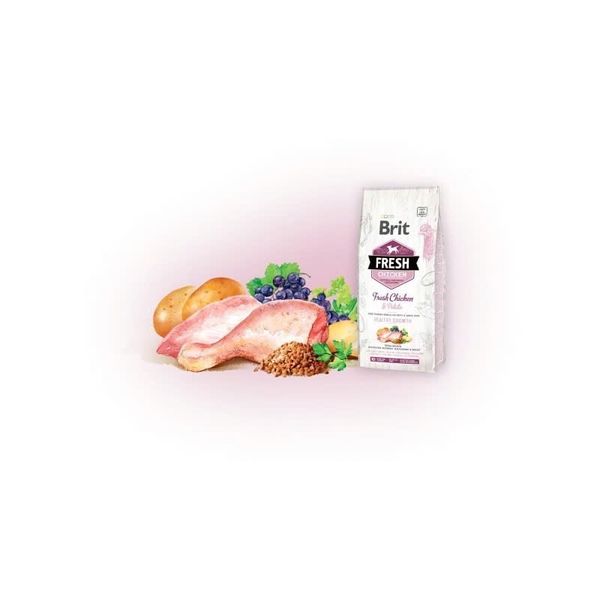 Brit Fresh Dog Chicken with Potato Puppy - Healthy Growth 2.5kg