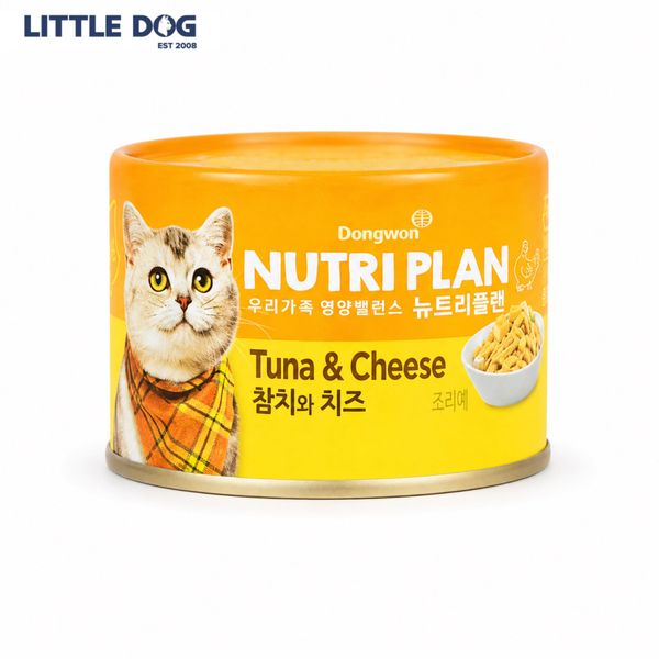 Nutri Plan Pate Mèo Vị Cá Ngừ Phô Mai 160g - Tuna & Cheese