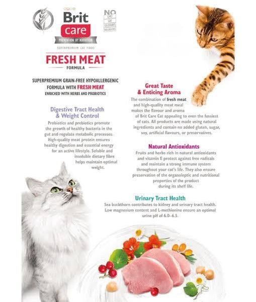Brit Care Cat Kitten Healthy Growth & Development – Hạt khô cho mèo con, hỗ trợ phát triển khỏe mạnh (Chicken&Turkey)2kg/7kg