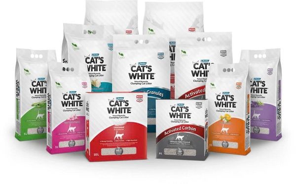 Cát Vệ Sinh Cho Mèo - Cat's White - Cát Đất Sét 10L (8.5kg)
