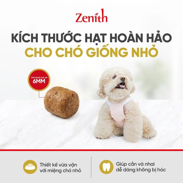 Zenith Classic-Hạt Mềm Cho Giống Chó Nhỏ-Small Breed-1kg