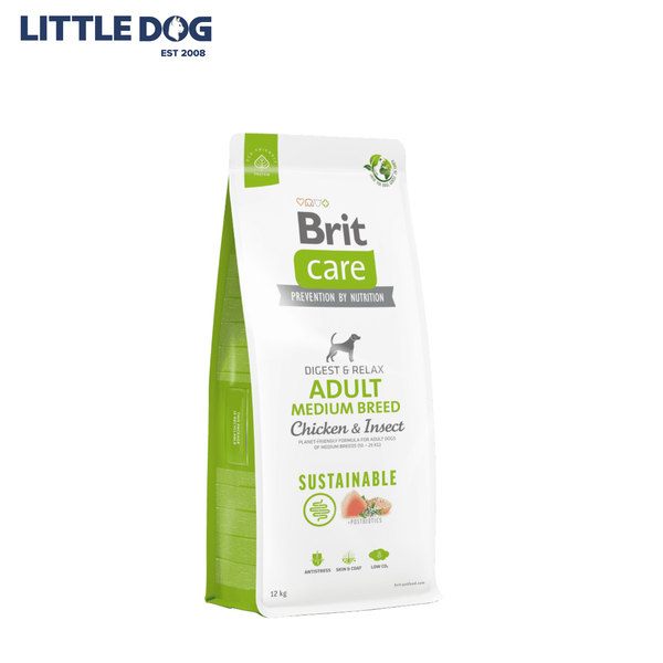 Brit Care Dog Sustainable Adult Medium Breed (Chicken & Insect) 3kg