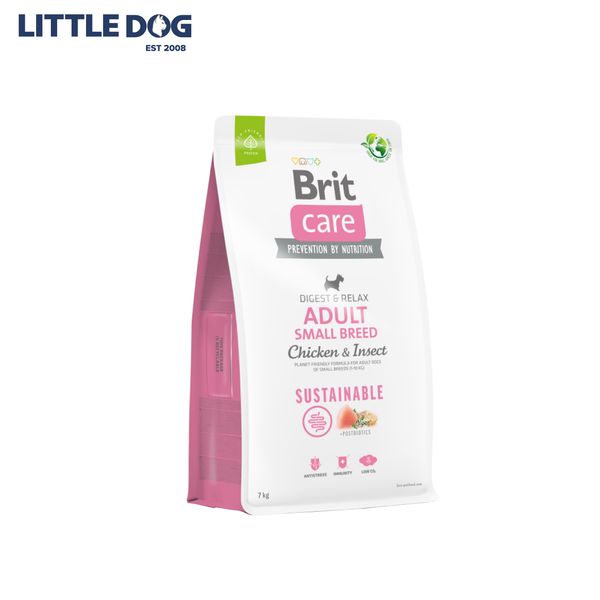 Brit Care Dog Sustainable Adult Small Breed (Chicken & Insect ) 3kg