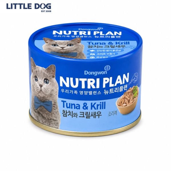 Nutri Plan Pate Mèo Vị Cá Ngừ Và Nhuyễn Thể 160g - Tuna & Krill