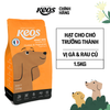 Keos - Thức ăn cho chó trưởng thành vị gà và rau củ 1.5kg