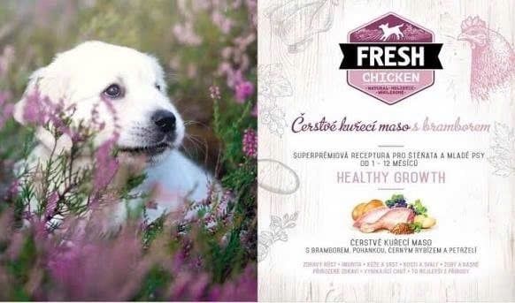 Brit Fresh Dog Chicken with Potato Puppy - Healthy Growth 2.5kg