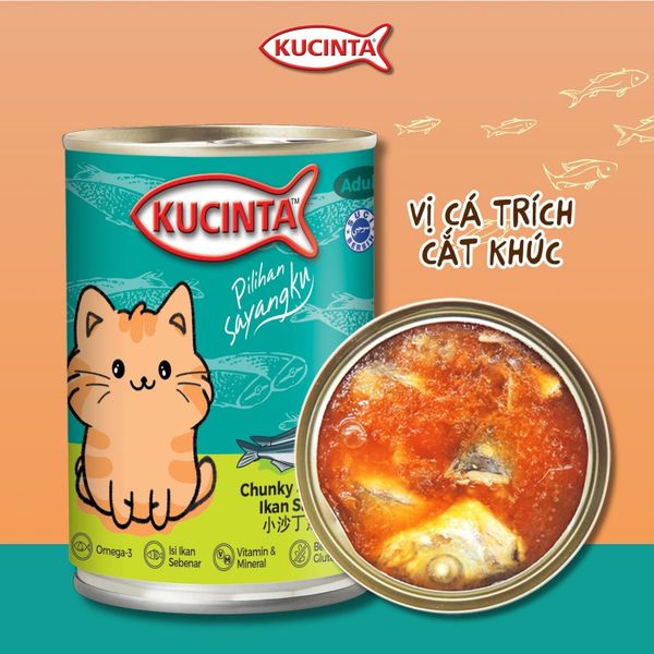Kucinta-Pate Mèo Lon 400g
