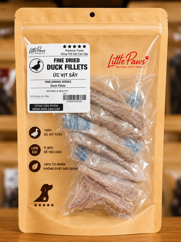 Little Paws - Ức Vịt Sấy -80g