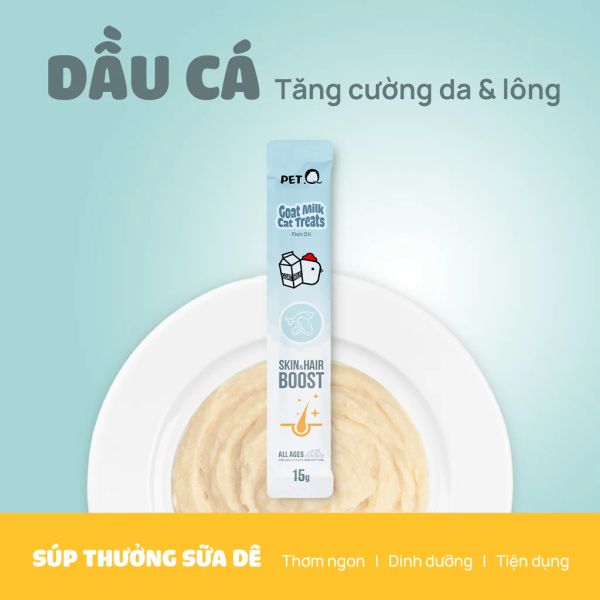 PetQ - Súp thưởng sữa dê