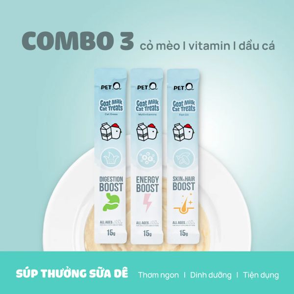 PetQ - Súp thưởng sữa dê