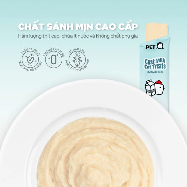 PetQ - Súp thưởng sữa dê