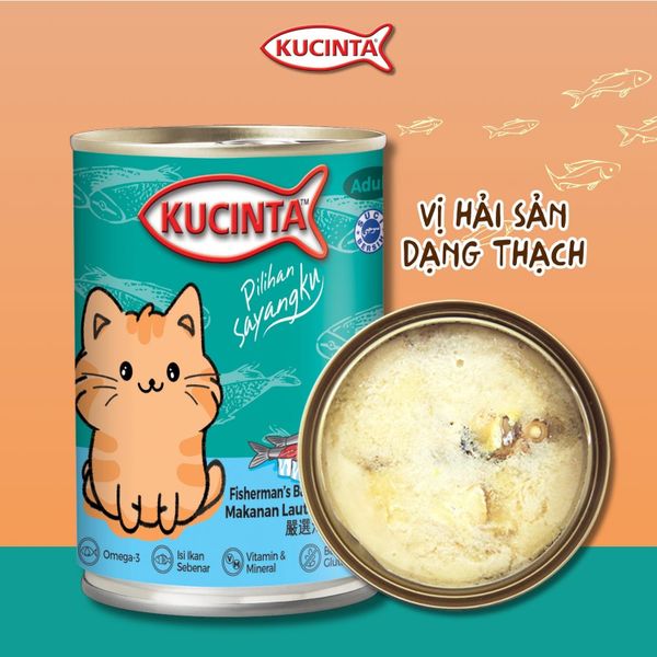 Kucinta-Pate Mèo Lon 400g