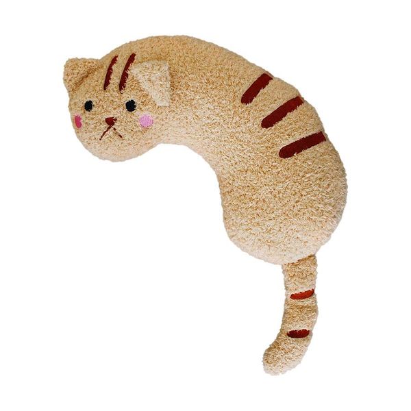 CattyMan - Gối Ôm Cho Mèo Màu Nâu/Kem/Trắng