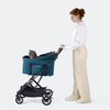 Ibiyaya Essential – Xe đẩy thú cưng gấp 3 Travois XL, kèm túi xách tháo rời