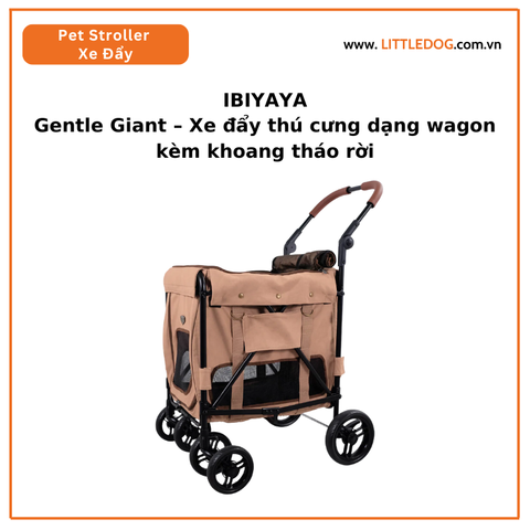 Ibiyaya - Gentle Giant Xe đẩy thú cưng