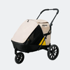 Ibiyaya - Minika 3-in-1 – Xe đẩy thú cưng, rơ-moóc xe đạp & lồng mềm gấp gọn
