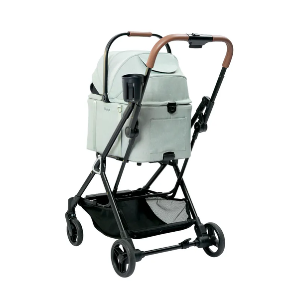 Ibiyaya - Xe đẩy thú cưng tách rời – gấp siêu nhanh