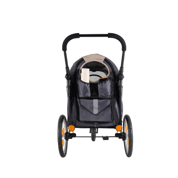 IBIYAYA Xe đẩy/kéo thú cưng – phiên bản 2.0 cải tiến