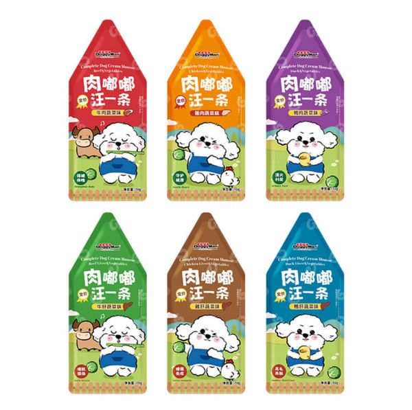 DoggyMan Pate Cho Chó Sốt Kem 70g