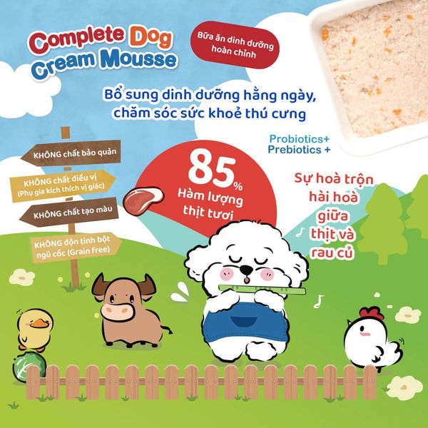 DoggyMan Pate Cho Chó Sốt Kem 70g