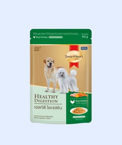 SmartHeart Gold Pate Cho Chó Cao Cấp Hỗ Trợ Tiêu Hoá 80g