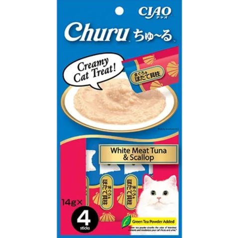 CIAO churu CáNgừ&SòĐiệp - Ciao churu Tuna&Scallop (4SC-77)