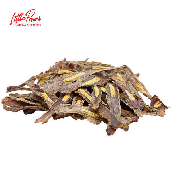 Litle Paws Cheese Beef Jerky - Thịt Bò Sấy Phô Mai - 80g