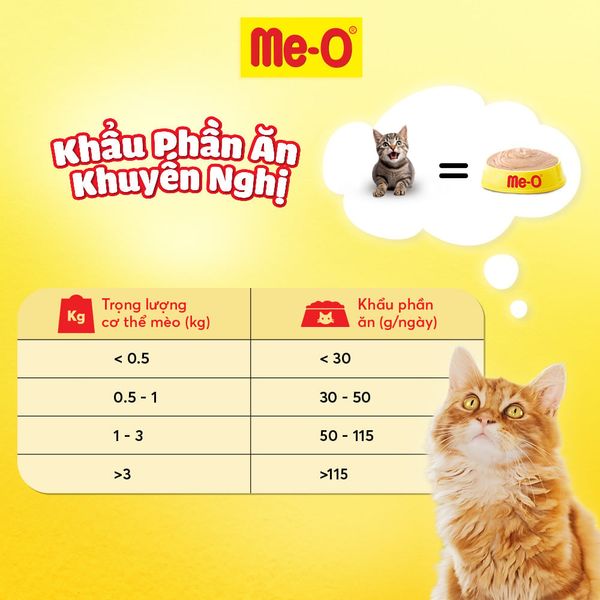 Me-O Pate Cho Mèo Con Vị Cá Ngừ - TUNA for Kitten 80g