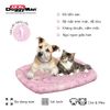 DoggyMan Nệm Giường Chim Cánh Cụt Vải Lạnh Cho Chó Mèo