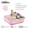 DoggyMan - Nệm Vải Lạnh Cho Thú Cưng Họa Tiết Chim Cánh Cụt S/M