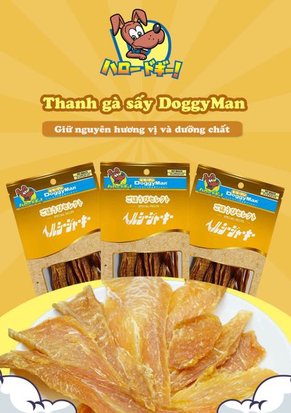 Bánh Thưởng Cho Chó-DogyyMan-Thanh Gà Sáy 70g