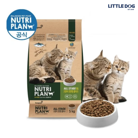 NUTRI PLAN HẠT MÈO MỌI LỨA TUỔI CAT ALL STAGE PLUS 1.5KG
