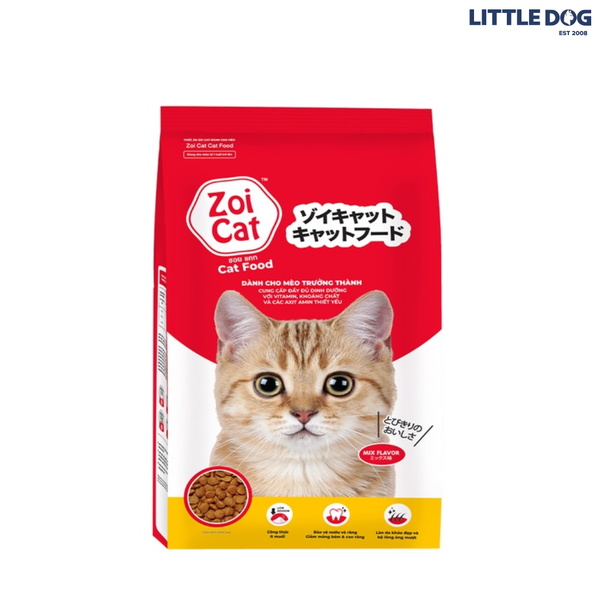 Thức ăn hạt khô Zoi Cat Food Adult Mix Flavor 1kg/20kg