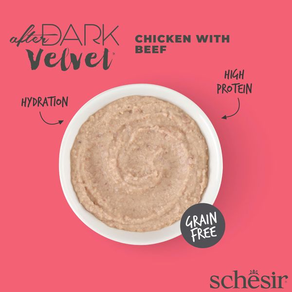 Pate Cho Mèo Schesir After Dark Mousse Cao Cấp – Gói 80g