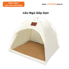 LỀU NGỦ GẤP GỌN CHO CHÓ MÈO - FOLDABLE PET TENT BED ULIGOTA
