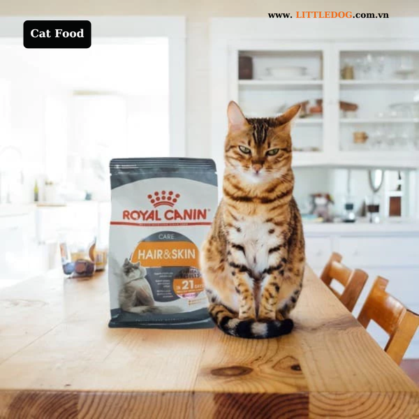 Thức Ăn Hạt Cho Mèo Trưởng Thành - Royal Canin Cat Hair&Skin - Chăm Sóc Da Và Lông - 400g/2kg